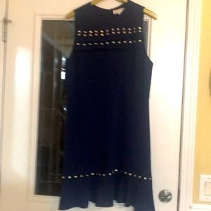 Michael Kors sleeveless dress with gold studs Size XL